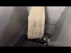 600 Model Single Shaft Shredder Machine untuk plastik, film, kain, daur ulang limbah