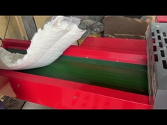 800F model 4 pisau bergerak 35mm screen cut dan menghancurkan seramik serat wol longgar dan dirasakan