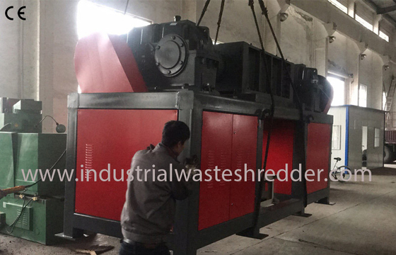 Harga yang bagus Otomatis E Scrap Shredder, Mesin Shredder Kabel Limbah Shaft Ganda on line