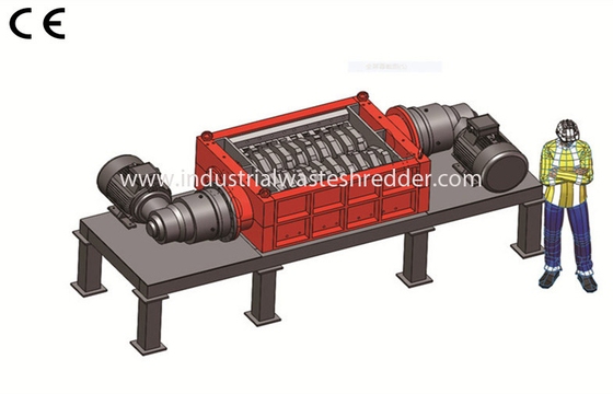Harga yang bagus Scrap Karet Tahan Lama, Plastik Shredder Limbah Warna Merah Multi Pilihan Bahan Pisau on line