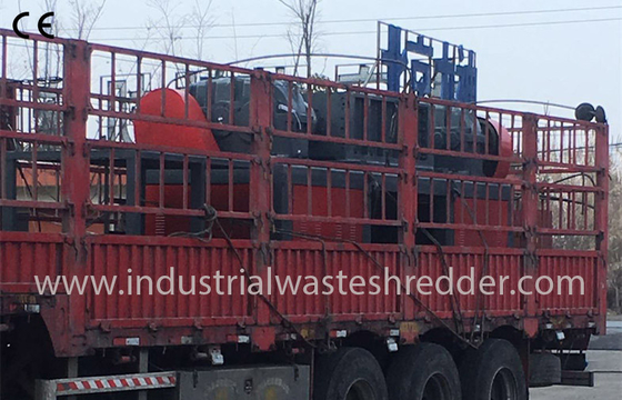 Harga yang bagus Shredder Limbah Industri Torsi Tinggi Performa Kebisingan Kecil on line