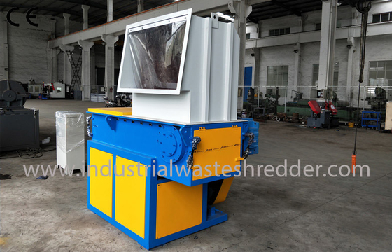 Harga yang bagus Mesin Shredder Pet Stabil, Shredder Botol Plastik Poros Tunggal Operasi Aman on line