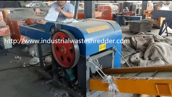 Harga yang bagus 5.5KW Industri Mesin Penghancur Kertas Karton Untuk Tempat Tidur Hewan on line