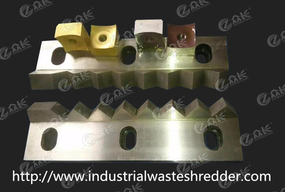 Harga yang bagus Suku Cadang Shaft Shredder Pengganti Tunggal, Pisau Shredder Solid Custom Made on line
