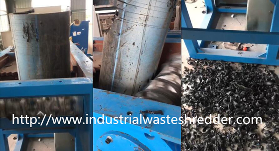 Harga yang bagus Scrap Limbah Plastik Shredder Pipa, Wadah Hollow Pvc Pipe Shredder on line