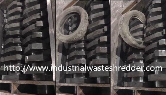 Harga yang bagus Stabil Karet Ban Plastik Shredder Limbah Kekuatan Tinggi Ketahanan Aus on line