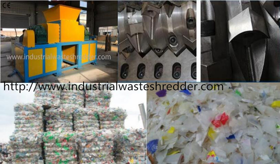 Harga yang bagus Plastik keras satu poros Shredder pisau Rotary untuk botol PET Bale on line