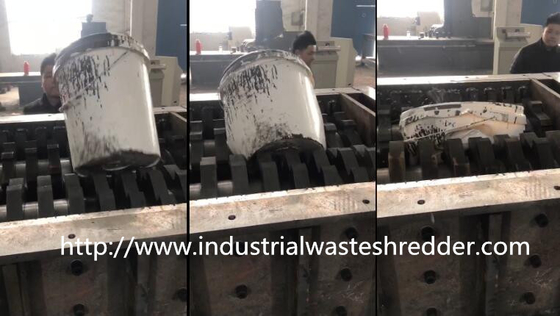 Harga yang bagus Mesin Penghancur Kertas Bucket Plastik Tahan Lama, Mesin Penghancur Kertas Limbah Mobil Besar Barel on line