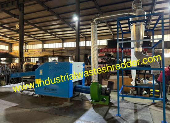 Harga yang bagus Industrial Long Agro Plastic Film Shredder 500kg Per Hour CE Certified,Waste Woven Bags Crusher Menghemat Daya,Mesin Shredder untuk RDF Plastic Packing Bags on line