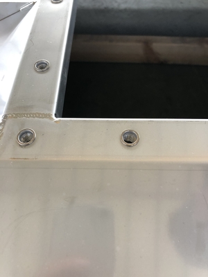 Harga yang bagus Layanan pembuatan baja tahan karat saluran udara Pengolahan khusus Laser Bending Las on line