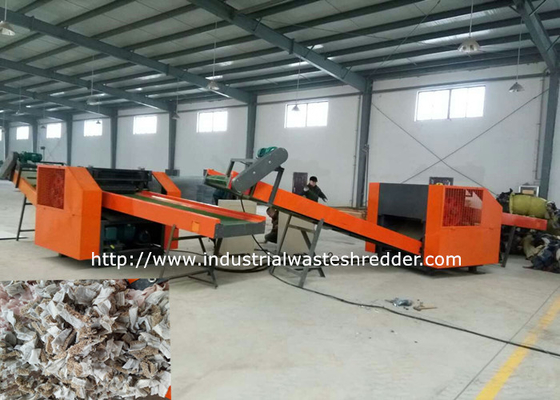 Harga yang bagus Limbah Karpet Daur Ulang Mesin Pemotong Kain, Desain Shredder Rag Karpet Disesuaikan on line