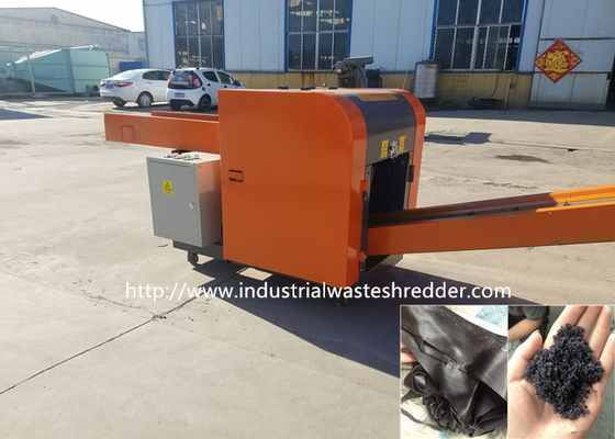 Harga yang bagus Memo Kulit Memotong PU Daur Ulang Limbah Rumah Shredder Crusher Banyak Aplikasi on line