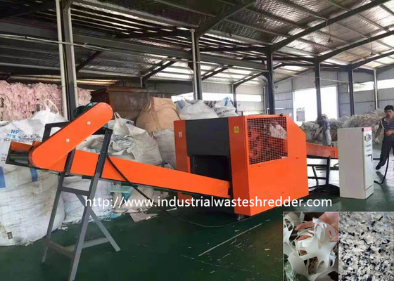 Harga yang bagus Limbah PVC Mesin Pemotong Kain PVC Selang Crusher Shredder Mesin Desain Kustom on line