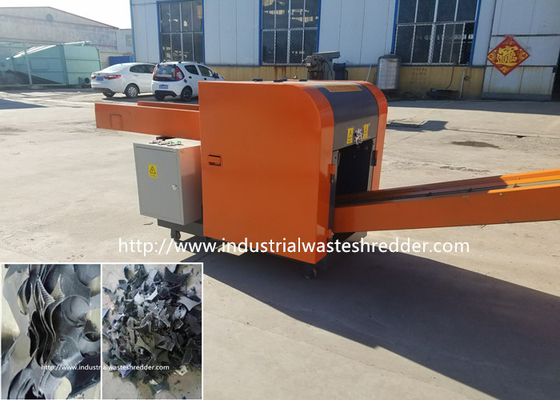 Harga yang bagus Resin Fiberglass Mesin Pemotong Kain Kimia Shredder Kain Dengan Bagian Layar on line
