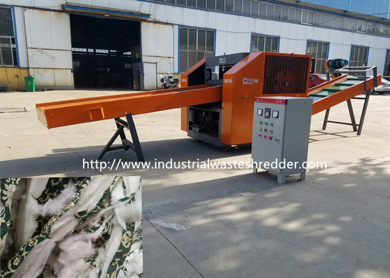Harga yang bagus Mesin Pemotong Kasur Selimut Limbah Kapas Sutra Shredder Crusher Umur Panjang on line