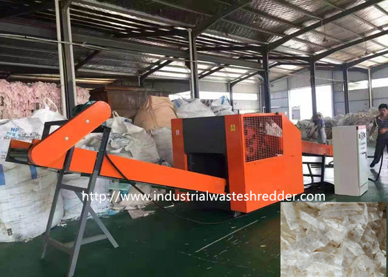 Harga yang bagus Kain Renda Mesin Pemotong Kain Tekstil Daur Ulang Kain Shredder Crusher Pisau Memutar on line