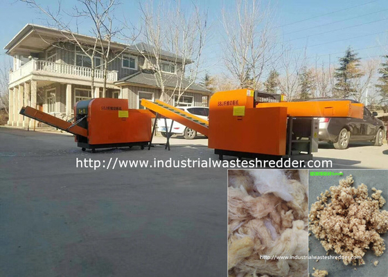 Harga yang bagus Mesin Pemotong Kaca Wol Glass Felt Shredder Fiberglass Dengan Pembuka on line