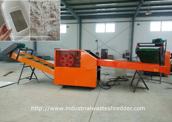 Harga yang bagus EPS Foam Shredder Industri Mesin Polystyrene Foam / Sponge Dewan Crusher on line