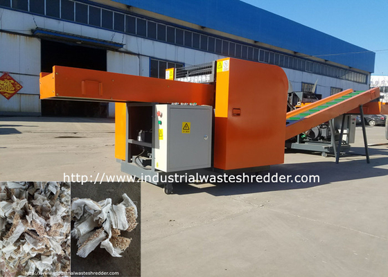 Harga yang bagus Mesin Penghancur Limbah Sarung Tangan Karet / Plastik / Rajut / Perlindungan / Sarung Tangan Pemotong on line