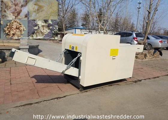 Harga yang bagus Kaca Wool Felt Mesin Pemotong Batu Wol Rebonded Foam Shredder Dengan Melonggarkan on line