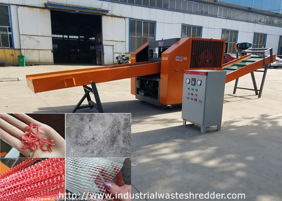 Harga yang bagus Fiberglass Mesh Kain Shredder Mesin Isolasi Crusher Kain Mesh Tahan Air on line