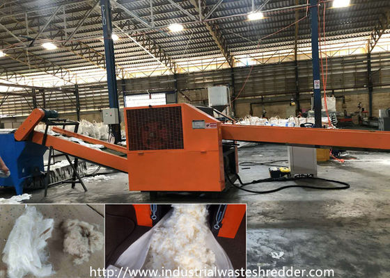 Harga yang bagus Dacron Tekstil Serat Limbah Shredder Polyester Pemotong Serat Kimia Efisiensi Tinggi on line