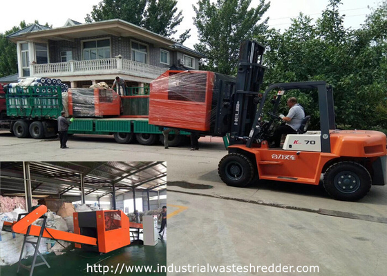 Harga yang bagus Penyerap Spons Swob Cloth Cutting Menghancurkan 1600mm Limbah Industri Shredder on line