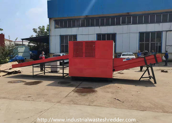 Harga yang bagus Kulit Pohon 8000KG Penghancur Kayu Limbah 8P Motor Pemotong on line