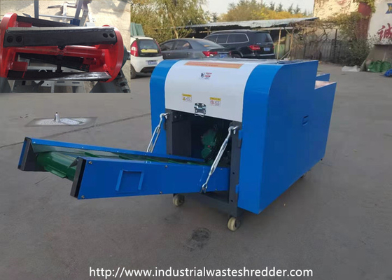 Harga yang bagus Discharge ukuran disesuaikan Plastik film Shredder dengan rotary twisted pisau dan pisau tahan lama on line