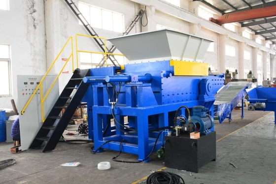 Harga yang bagus Woven Bag Shaftder Shredder Tunggal 380 V / 50 Hz Konsumsi Energi Rendah on line