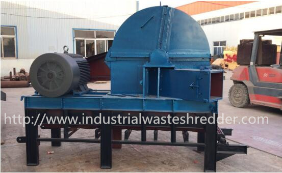 Harga yang bagus Mesin Penghancur Kayu Log Limbah, Shredder Kayu Shaft Industri Ganda on line