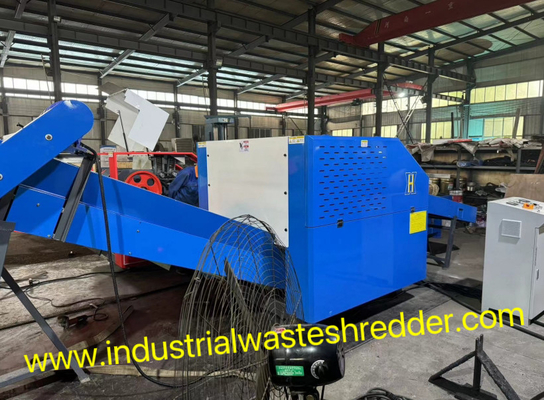 Penghancur Jaringan Perikanan PP Raffia Grinder Dengan Alat Alloy tahan lama Pisau Rotary Baja Penghematan Daya Listrik