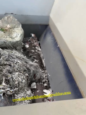 Mesin Penghancur Film Aluminium Untuk Limbah Film Aluminium Di Pabrik Kertas Kapasitas Berat 1000kg Per Jam