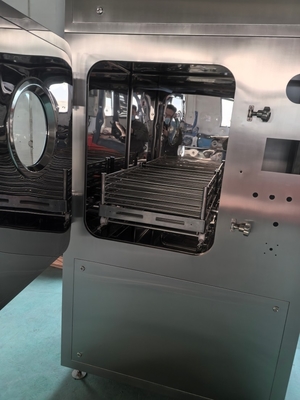 Lembar logam SUS316L Fabrikasi stainless medical sterilization transfer chamber internal ultrasonic cleaning machine frame