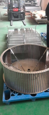 Harga yang bagus Layanan pembuatan baja tahan karat Ultrasonik Fan Liner on line