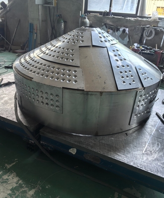 316L 304 stainless steel sheet Metal Fabrication Peralatan reaktor medis Shell Pengolahan khusus