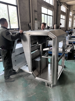 fabrikasi logam baja tahan karat Peralatan penyaringan mur pemrosesan baja tahan karat