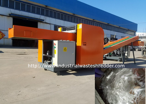 Harga yang bagus Mesin Pemotong Fiber Glass Kapasitas Besar PP Plastik Fiber Shredder Rotating Knife on line