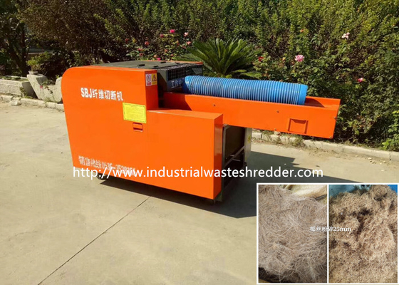 Harga yang bagus Mesin Pemotong Sabut Kelapa Fiber Crusher Shredder Kelapa Efisiensi Tinggi Kapasitas Besar on line