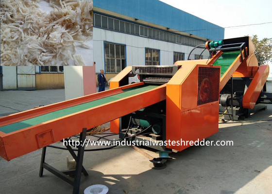 Harga yang bagus Flax Fiber Viscose Mesin Pemotong Serat Polypropylene Polyester Fiber Shredder Crusher on line