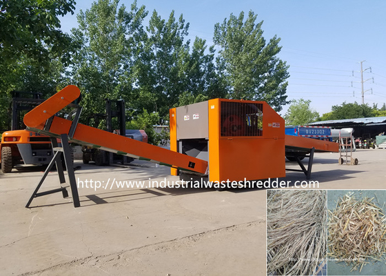 Harga yang bagus Tanaman Straw Campanulaceae Mesin Penghancur Batang Mesin Hemat Daya Kapasitas Besar on line
