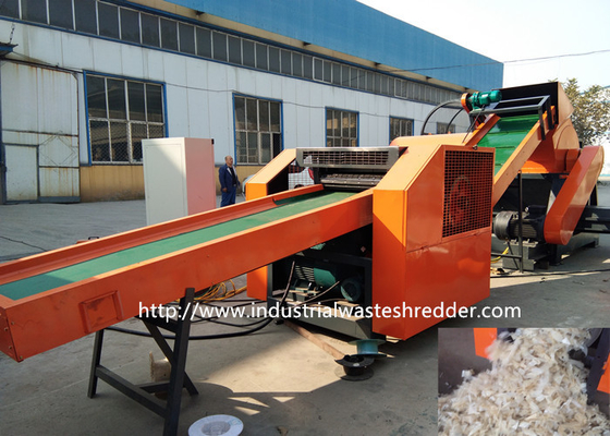 Harga yang bagus Mesin Pemotong Film Plastik Industri Pertanian PE / TPU / HDPE Film Shredder Crusher on line