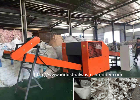 Harga yang bagus Mesin Pemotong Kain Fiber Keramik Serabut Kelapa Shredder Serat Kelapa Memutar Bilah on line