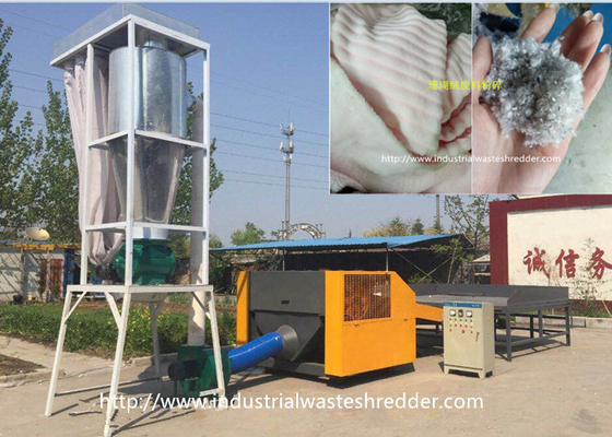 Harga yang bagus Mesin Pemotong Kain Bulu Karang Flanel Kain Mewah Crusher 6mm Disesuaikan on line