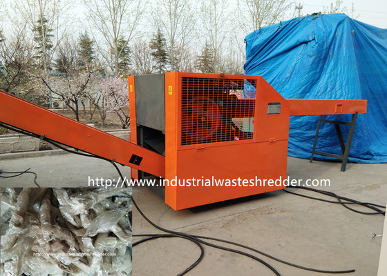 Harga yang bagus Paket Mesin Pemotong Film Industri Stretch Film Shredder Rotary Knife on line