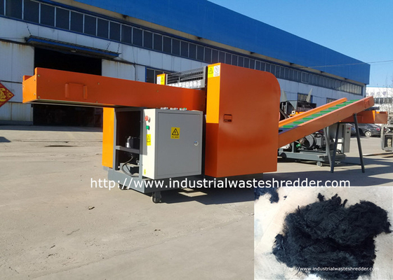 Harga yang bagus Mesin Pemotong Kain Serat Polypropylene Propylene Resin Fiber PP Fiber Shredder on line
