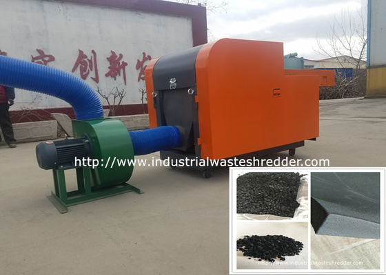 Harga yang bagus Yoga Mat Lateks Pad Shredder Limbah Crusher TPE PVC CBR Mat Foam Sponge Mesin Pemotong on line