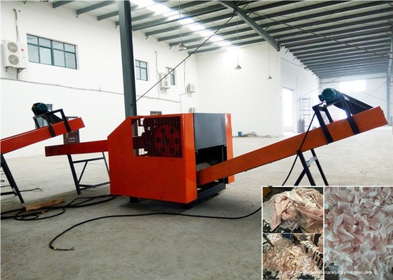 Harga yang bagus Airbag Fabric Tas Pengaman Mobil Industri Penghancur Limbah Kekuatan Tinggi Cutter Crusher on line