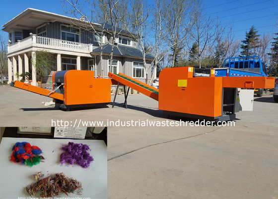 Harga yang bagus Serat Kimia Serat Sintetis Limbah Industri Shredder Tekstil Fiber Cutting Rotary Blades on line