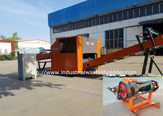 Harga yang bagus Tas Ransel Tas Dompet Limbah Industri Shredder Pemotong Kulit Buatan Crusher on line